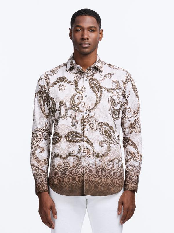 robert graham WALLINGTON LONG SLEEVE BUTTON DOWN SHIRT