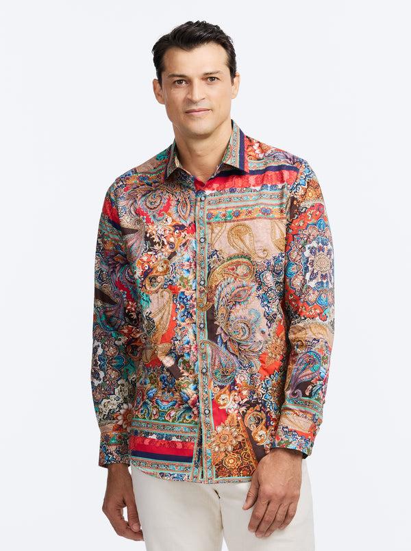 Robert Graham WELLSLEY LONG SLEEVE BUTTON DOWN SHIRT