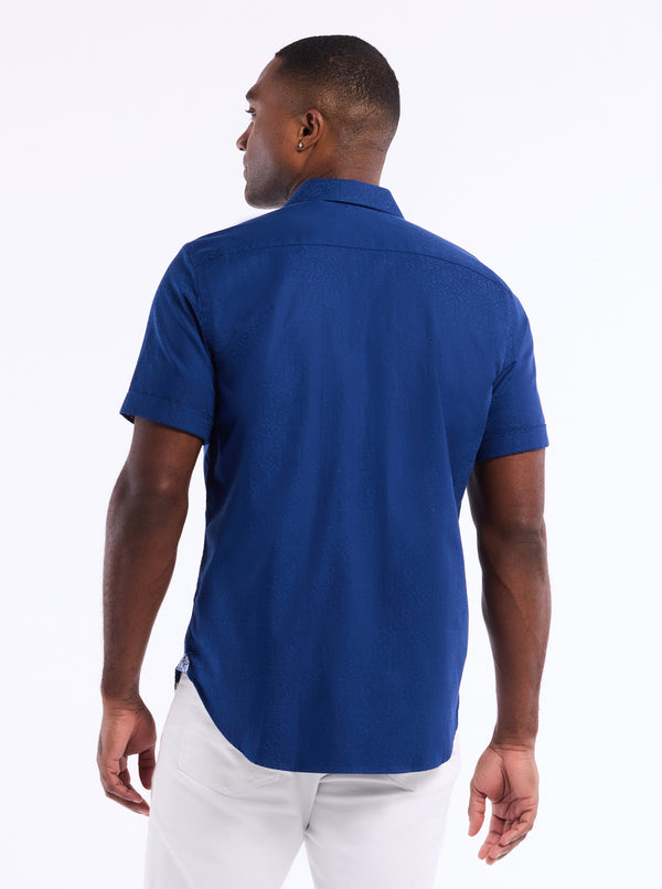 Robert Graham WINDSOR 2 SHORT SLEEVE BUTTON DOWN SHIRT