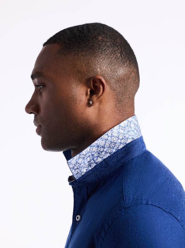 Robert Graham WINDSOR 2 SHORT SLEEVE BUTTON DOWN SHIRT