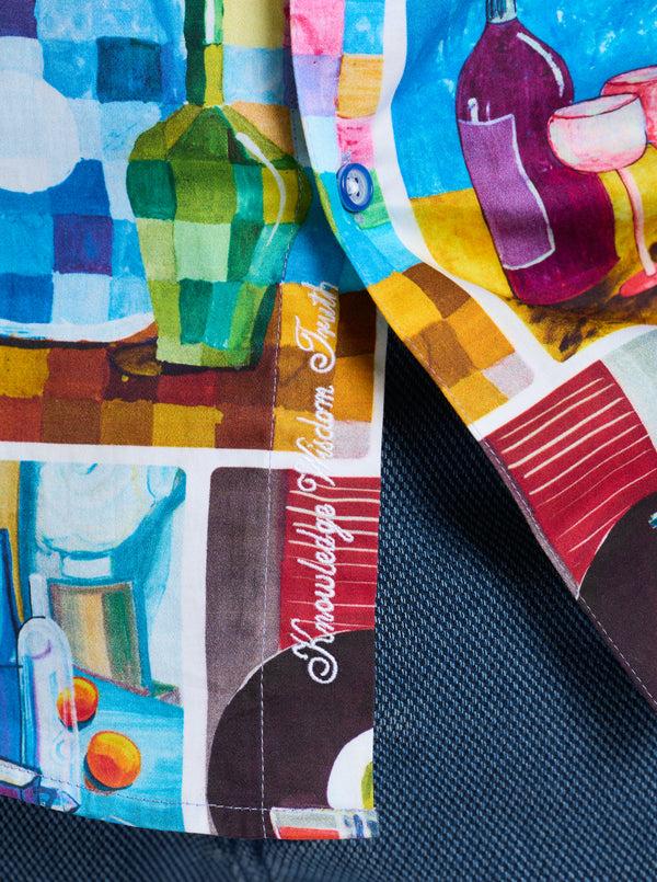 Robert Graham WINE & DINE SHORT SLEEVE BUTTON DOWN SHIRT