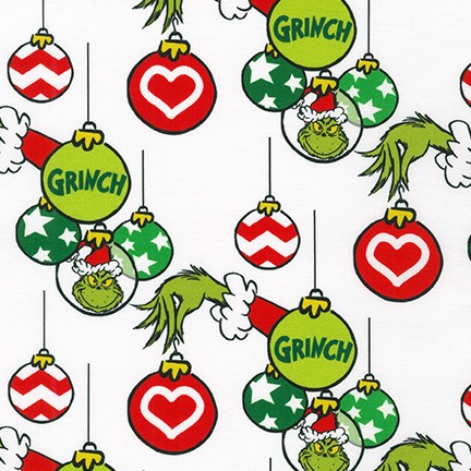 robert kaufman fabrics ADE-20279-223 HOLIDAY by Dr. Seuss Enterprises from How the Grinch Stole Christmas