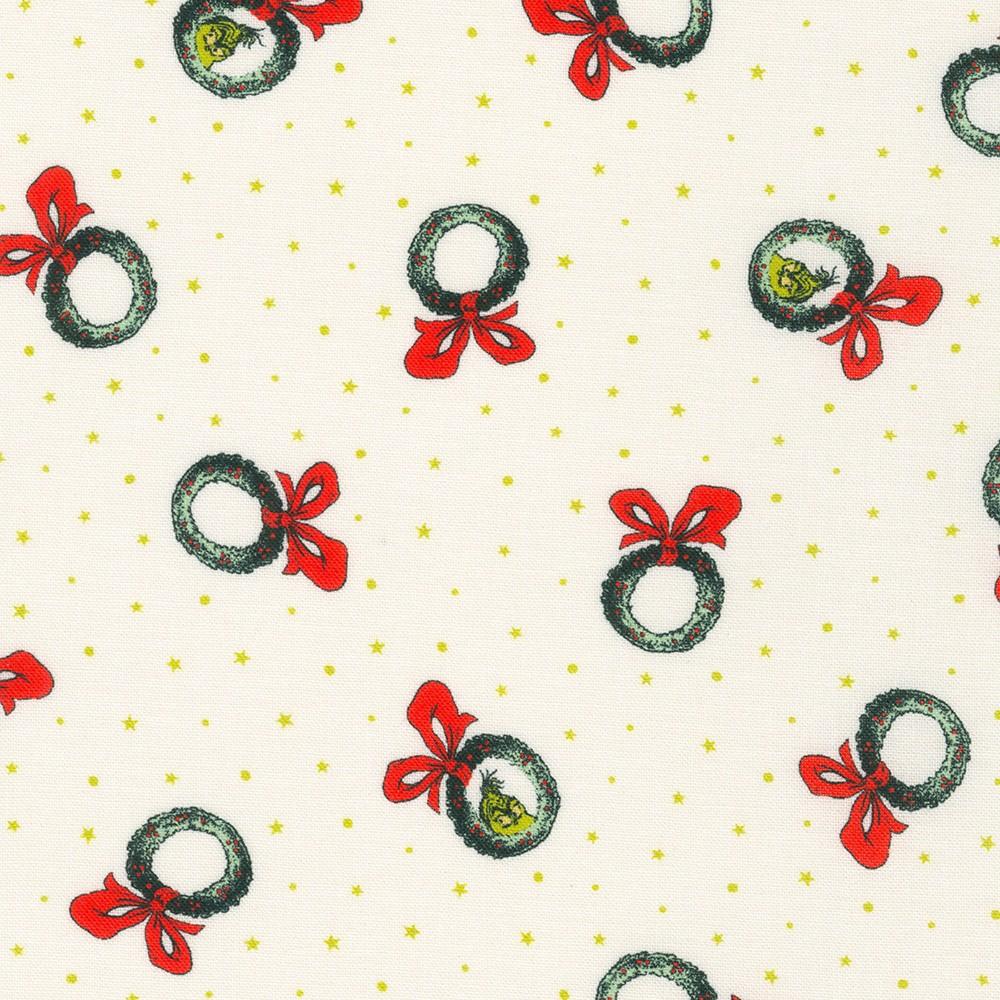 Robert Kaufman Fabrics ADED-21779-223 HOLIDAY By Dr. Seuss Enterprises From How The Grinch Stole Christmas