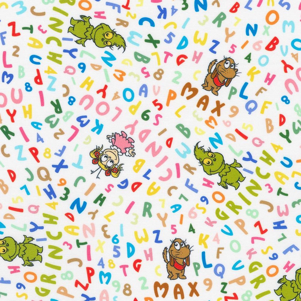Robert Kaufman Fabrics ADED-23874-205 MULTI By Dr. Seuss Enterprises From Little Grinch