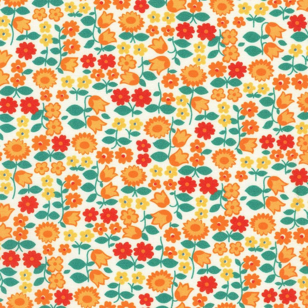 robert kaufman fabrics ADZD-23338-8 ORANGE by Darlene Zimmerman from Darlene's Favorites