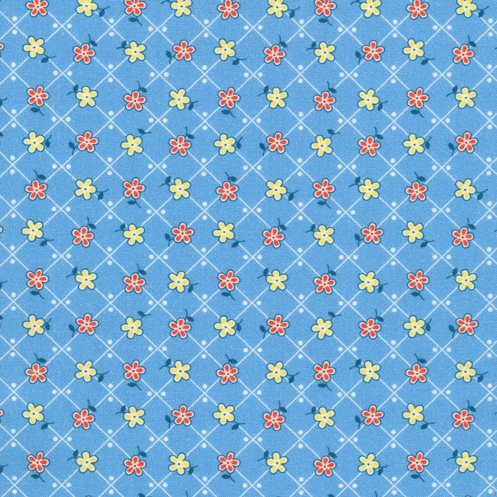 robert kaufman fabrics ADZD-23342-4 BLUE by Darlene Zimmerman from Darlene's Favorites