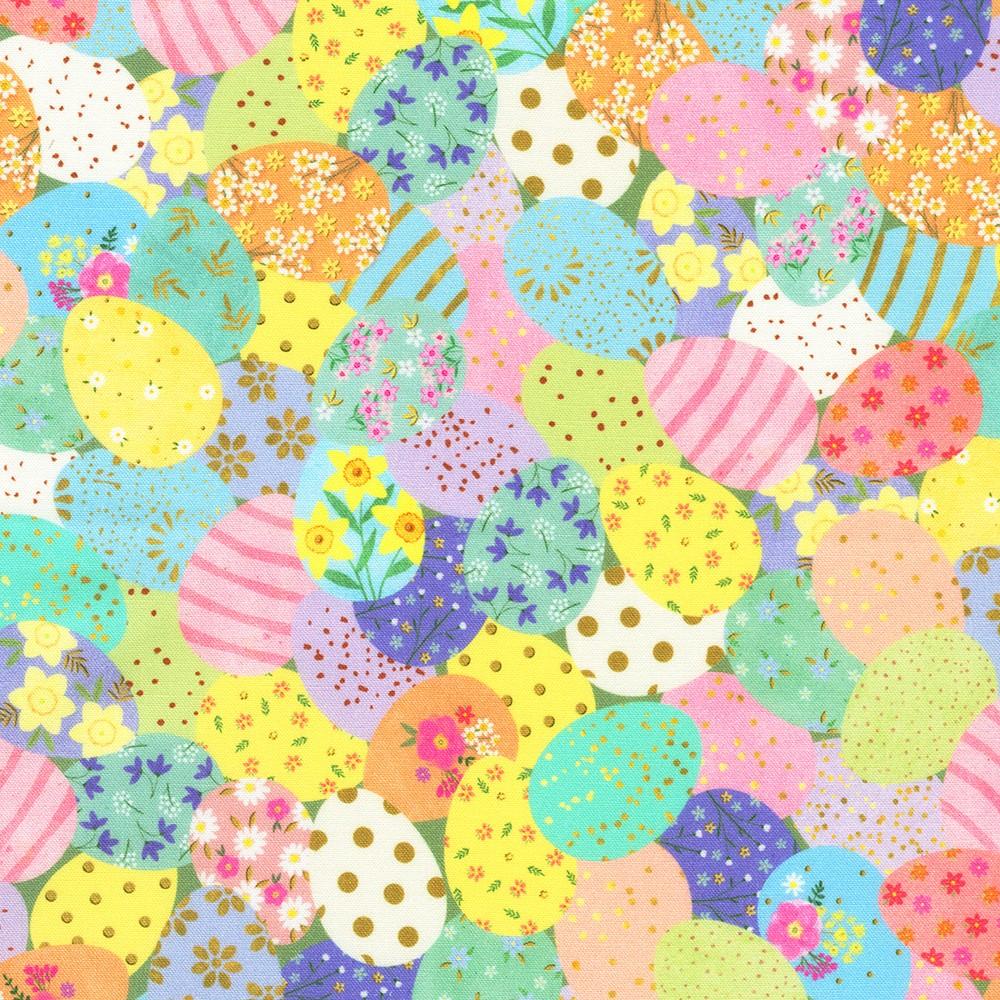 robert kaufman fabrics AFGD-23578-192 SPRING by Dotty Lottie from Happy Easter
