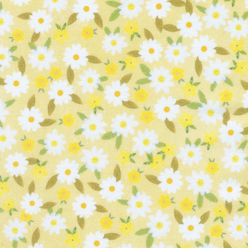 robert kaufman fabrics AFGD-23581-406 DUCKLING by Dotty Lottie from Happy Easter