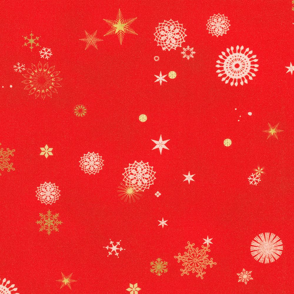 robert kaufman fabrics AHPD-23046-94 CARDINAL by Lynn Horrabin from Festive Fauna