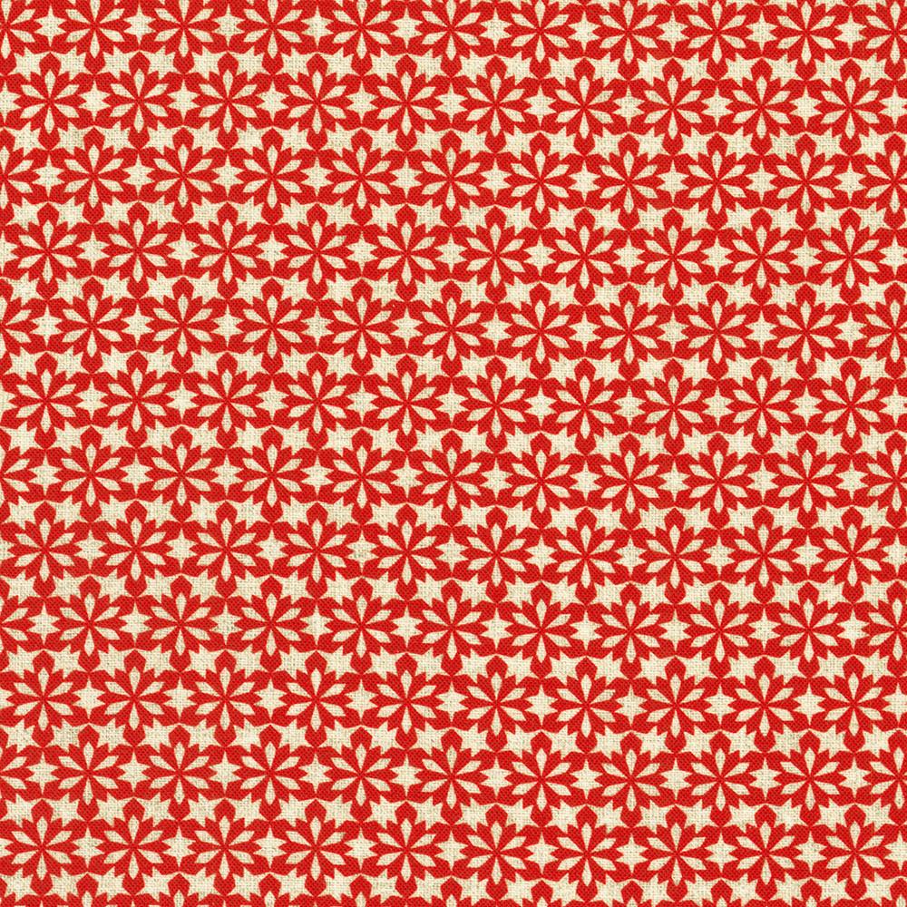 robert kaufman fabrics AHPD-23048-478 CANDY CANE by Lynn Horrabin from Festive Fauna