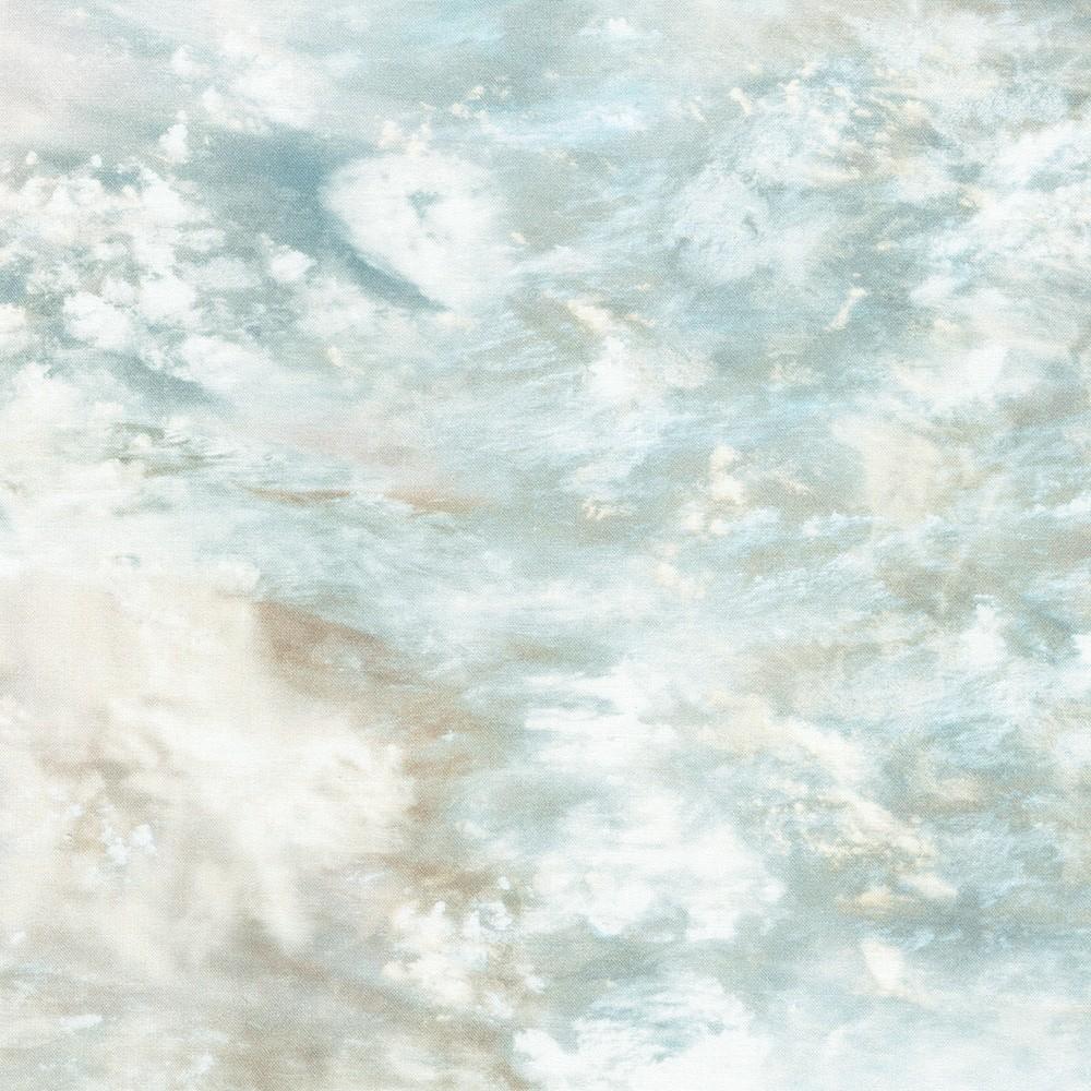 robert kaufman fabrics AKWD-23318-245 MIST by Karen Nyberg from Earth Views - Oceans
