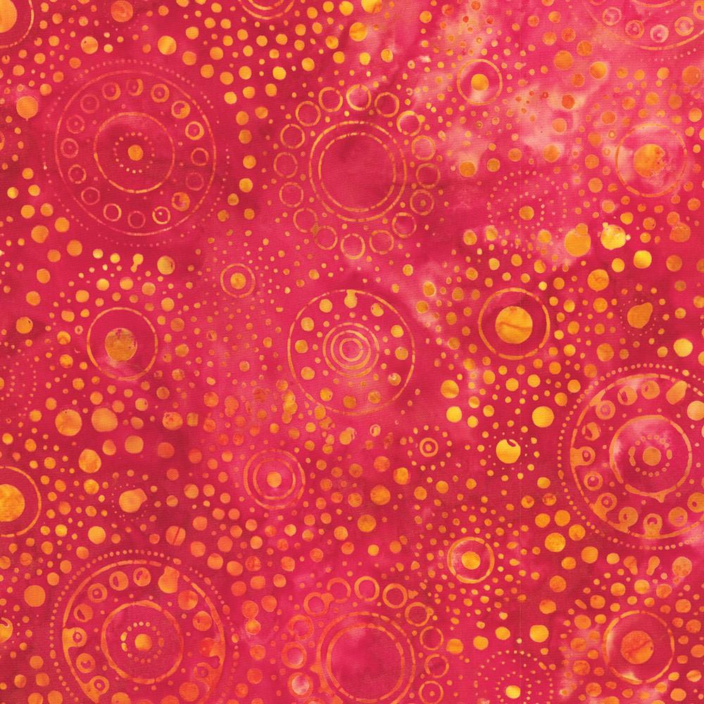 Robert Kaufman Fabrics AMD-22656-101 FLAME From Artisan Batiks: Dotted