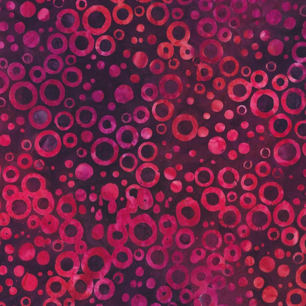 robert kaufman fabrics AMD-22658-233 BERRY from Artisan Batiks: Dotted