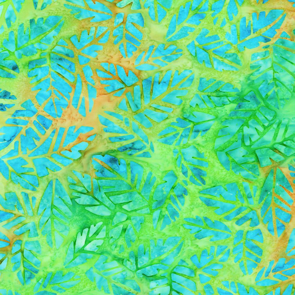 robert kaufman fabrics AMD-23374-238 GARDEN from Artisan Batiks: Tropical Breeze
