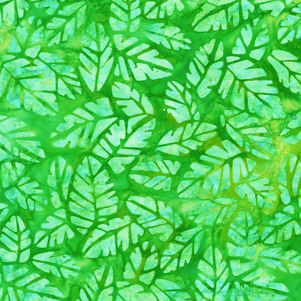 robert kaufman fabrics AMD-23374-365 GRASSHOPPER from Artisan Batiks: Tropical Breeze