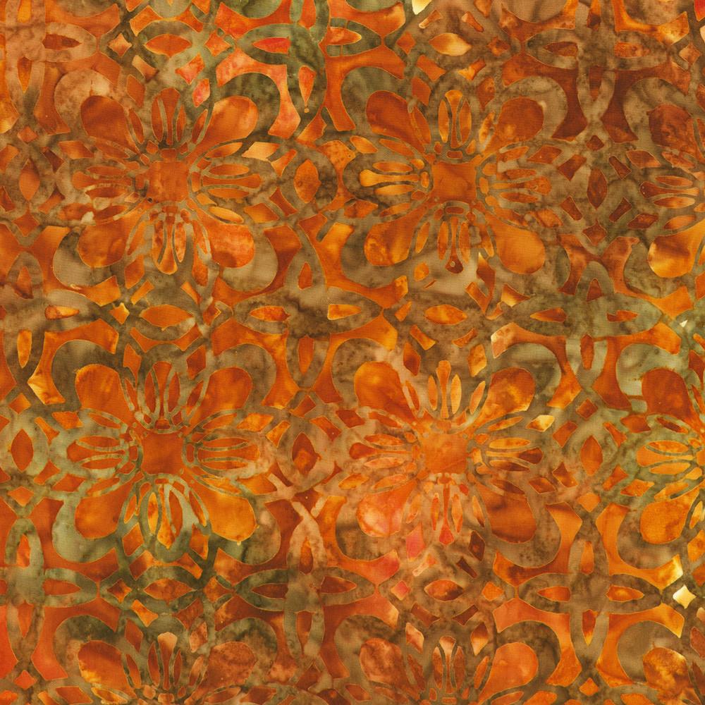 robert kaufman fabrics AMD-23421-179 RUST from Artisan Batiks: Geo Earth