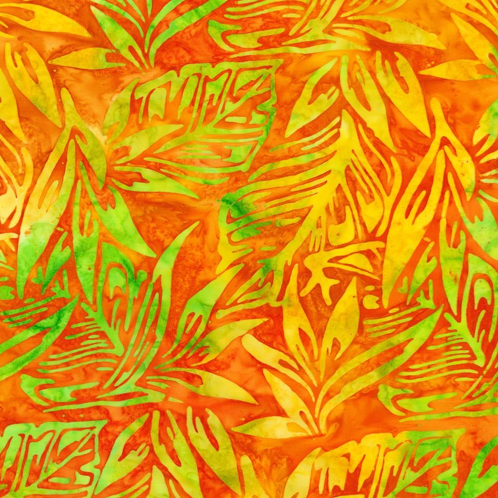 robert kaufman fabrics AMD-23461-145 PAPAYA from Artisan Batiks: Aloha Sunset
