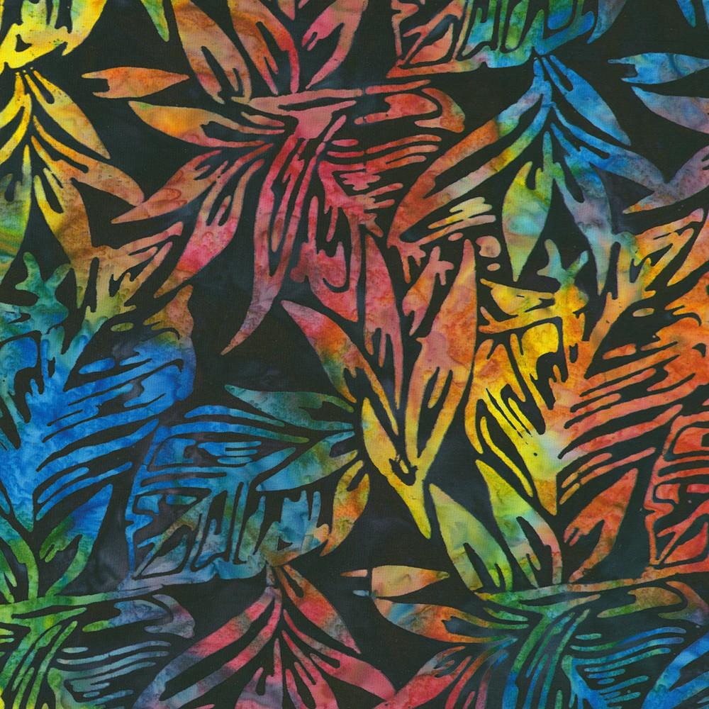 robert kaufman fabrics AMD-23461-69 MIDNIGHT from Artisan Batiks: Aloha Sunset