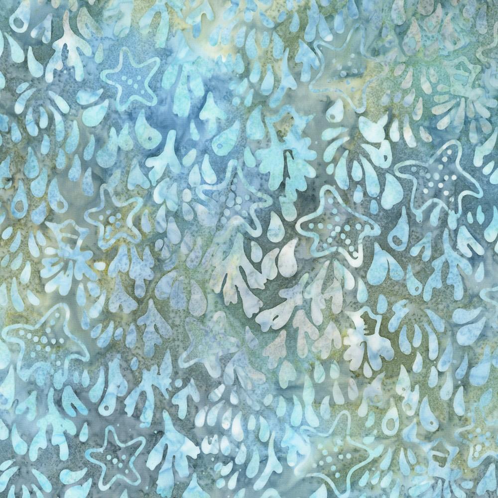 robert kaufman fabrics AMD-23497-59 OCEAN from Artisan Batiks: Coastal Shells