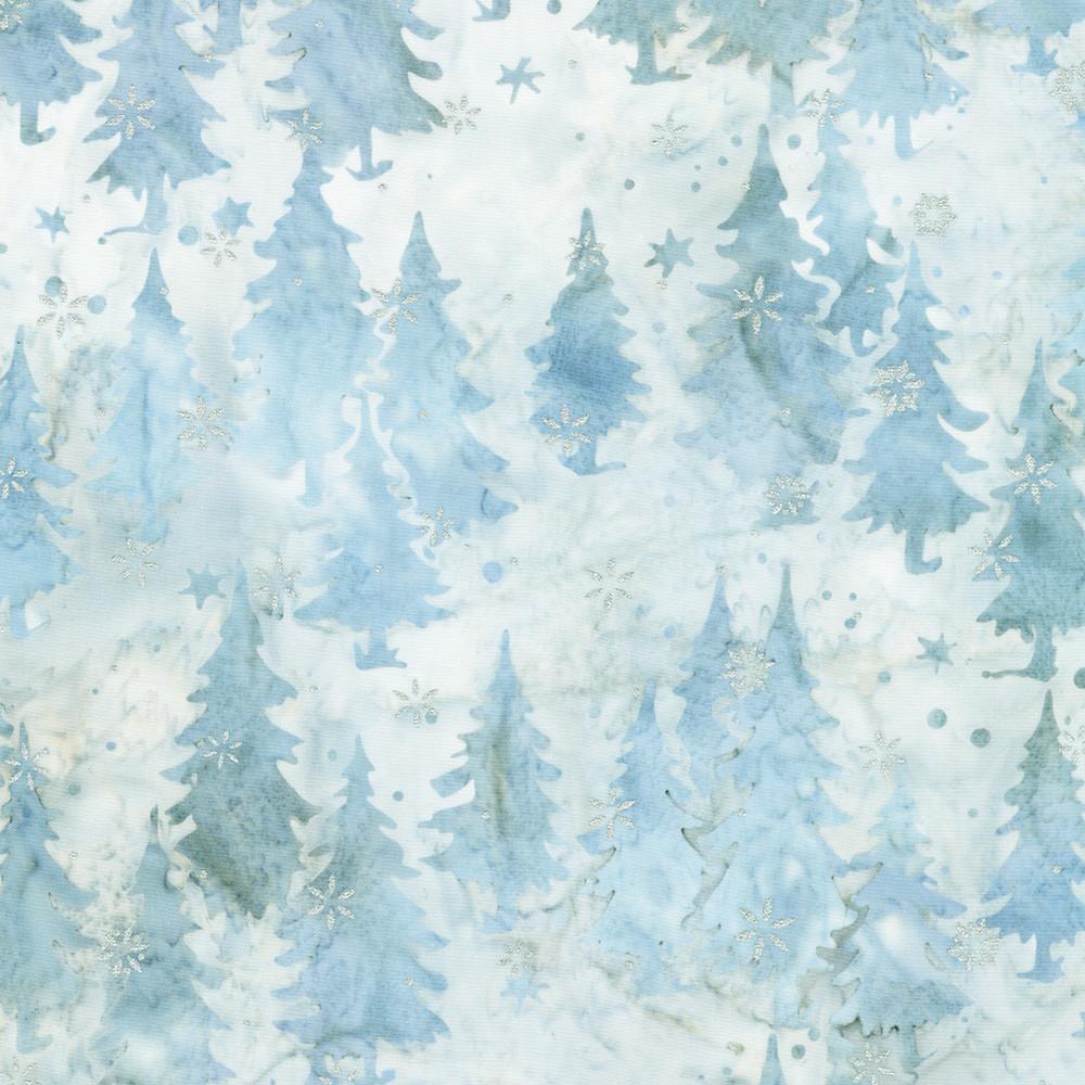 Robert Kaufman Fabrics AMDM-23141-254 FROST From Artisan Batiks: Winter Pines
