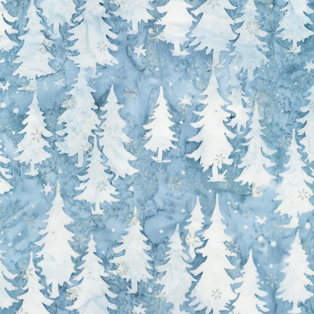 robert kaufman fabrics AMDM-23141-65 POWDER from Artisan Batiks: Winter Pines