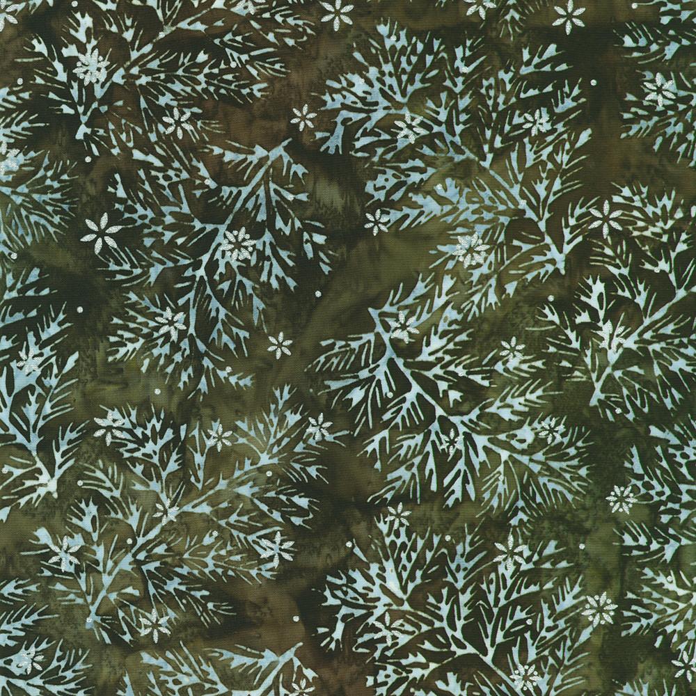 robert kaufman fabrics AMDM-23143-274 PINE from Artisan Batiks: Winter Pines