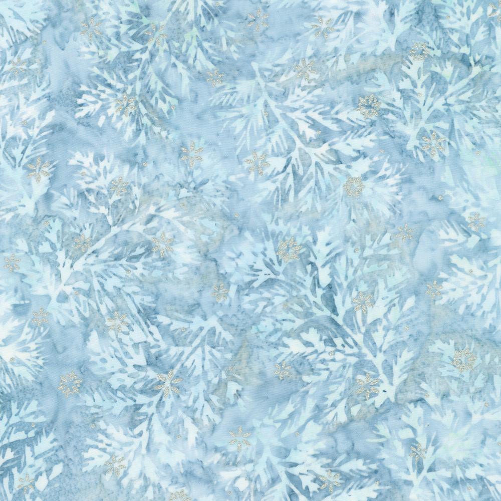 Robert Kaufman Fabrics AMDM-23143-65 POWDER From Artisan Batiks: Winter Pines