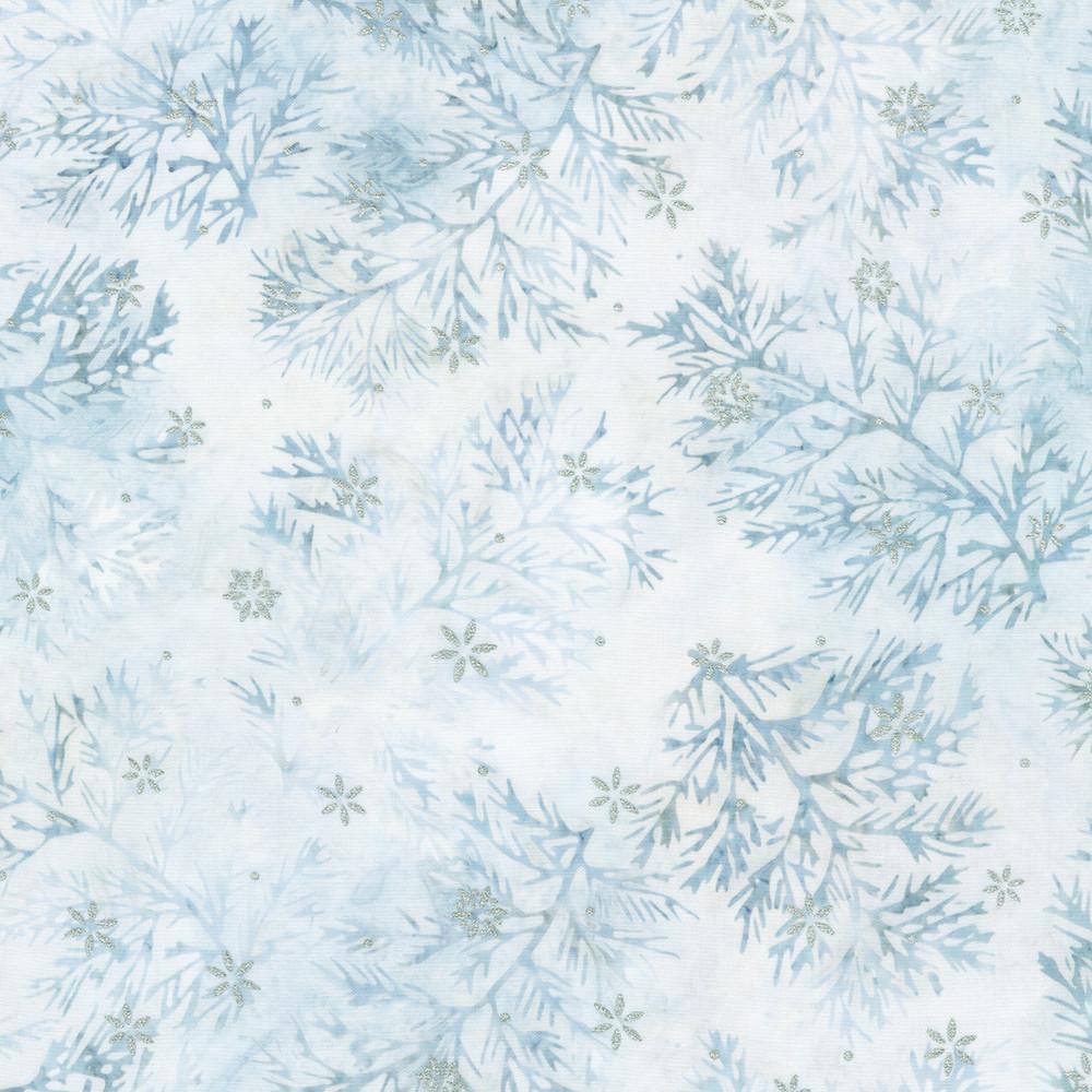 Robert Kaufman Fabrics AMDM-23143-88 ICE From Artisan Batiks: Winter Pines