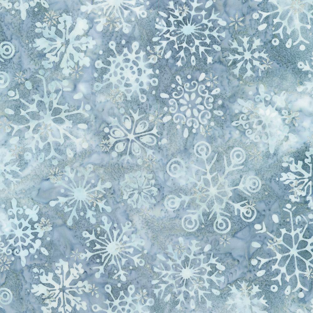 robert kaufman fabrics AMDM-23144-435 OVERCAST from Artisan Batiks: Winter Pines