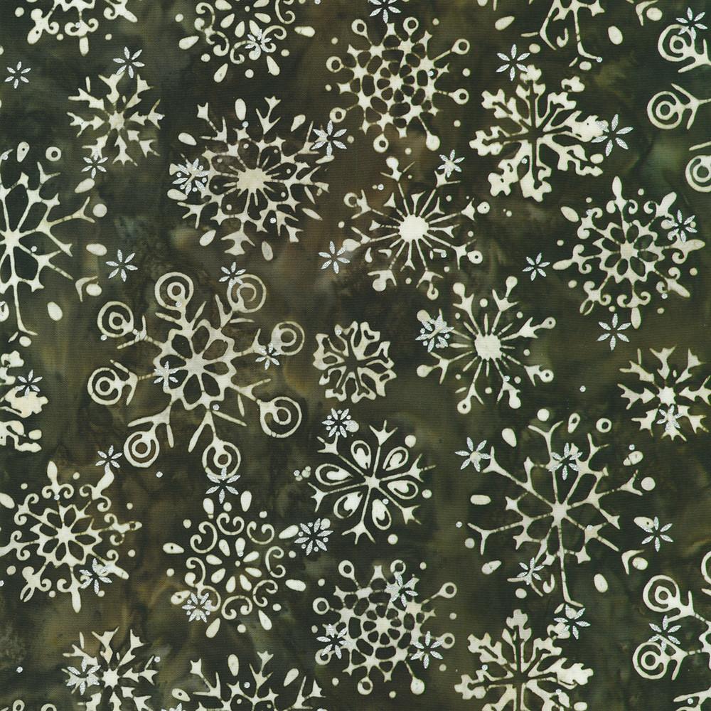robert kaufman fabrics AMDM-23144-44 FOREST from Artisan Batiks: Winter Pines