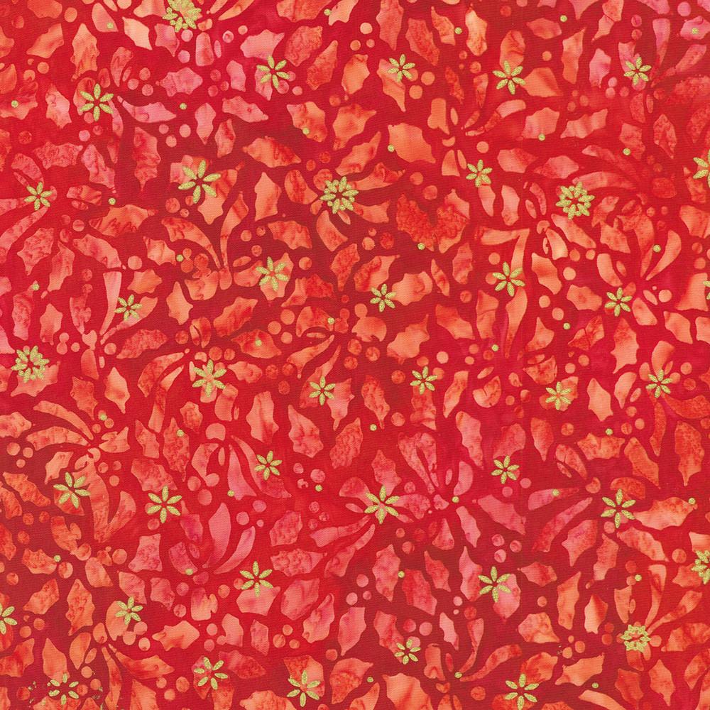 robert kaufman fabrics AMDM-23153-3 RED from Artisan Batiks: Twinkle Lights