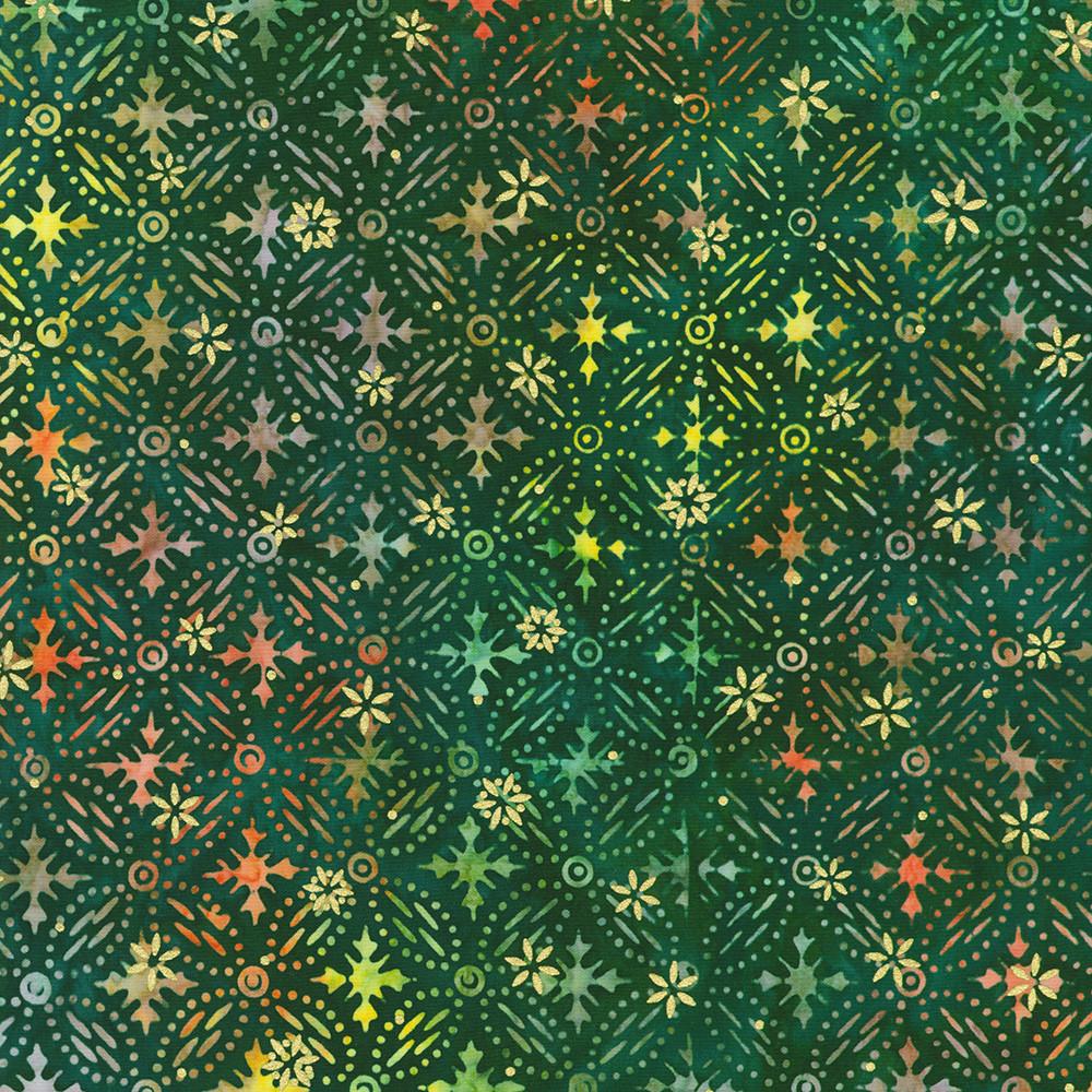 robert kaufman fabrics AMDM-23154-44 FOREST from Artisan Batiks: Twinkle Lights