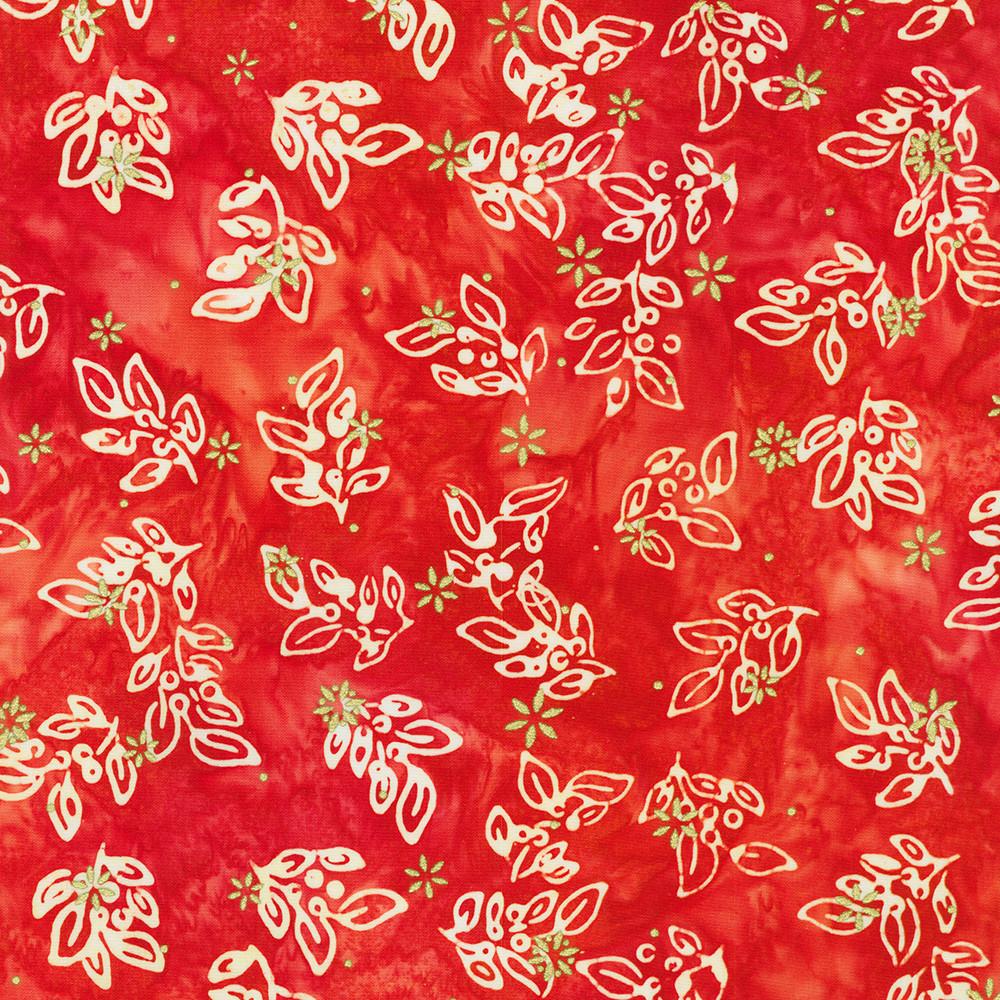 Robert Kaufman Fabrics AMDM-23155-478 CANDY CANE From Artisan Batiks: Twinkle Lights
