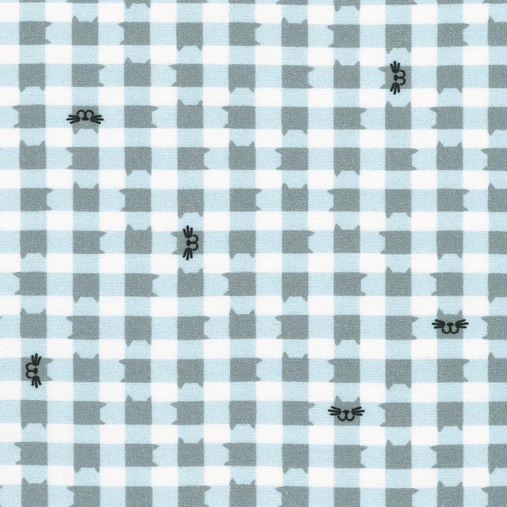 robert kaufman fabrics ANAD-23291-336 FOG by Subhashini Narayanan from Whisker Wonderland