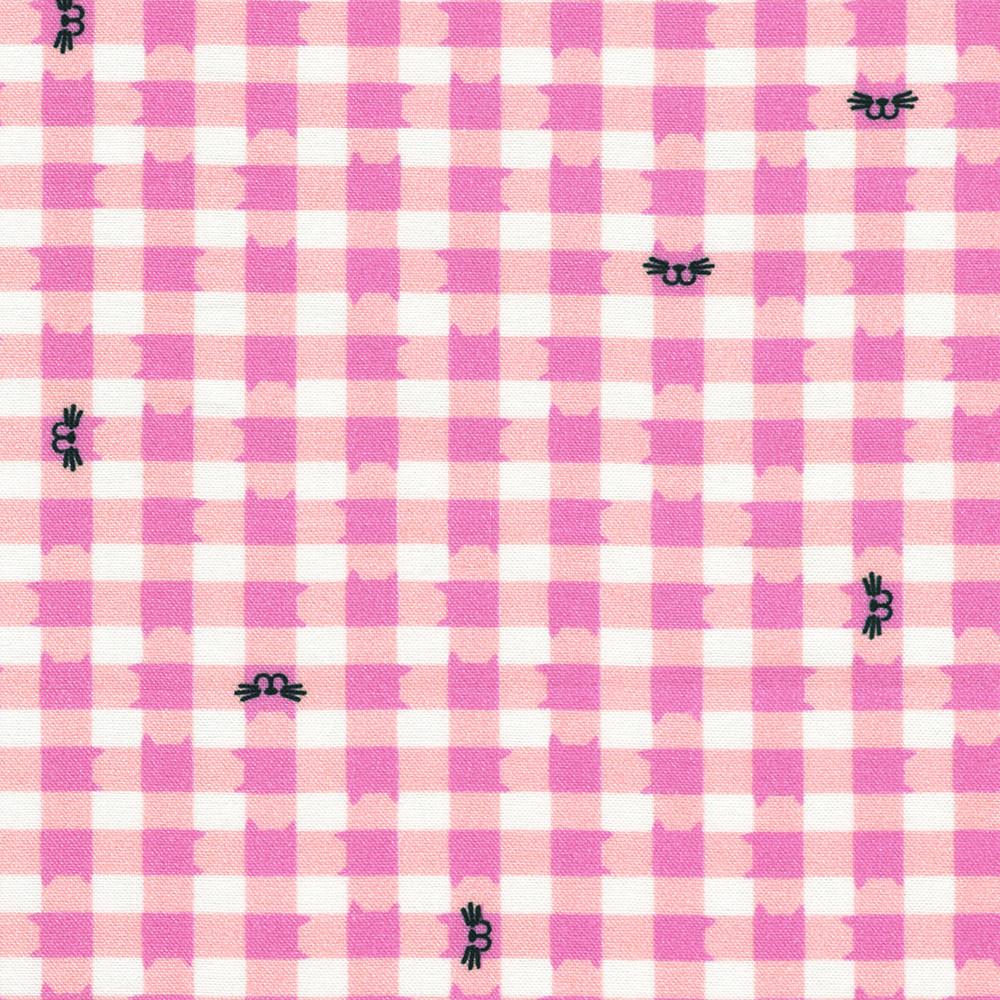 Robert Kaufman Fabrics ANAD-23291-480 PINK LEMONADE By Subhashini Narayanan From Whisker Wonderland