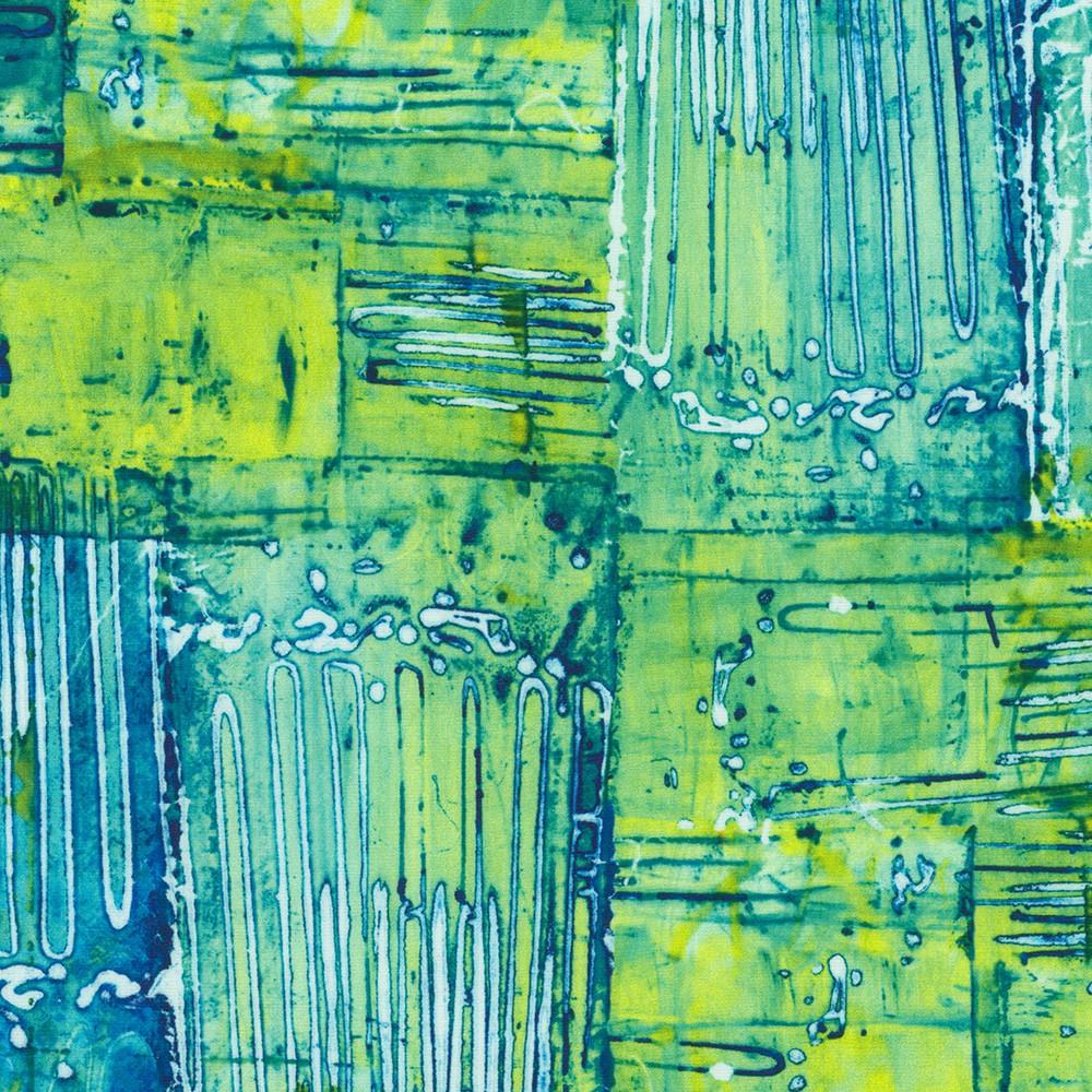 Robert Kaufman Fabrics ANJD-22867-56 POND By Leslie Tucker Jenison From Wishwell: Industrial Imprints
