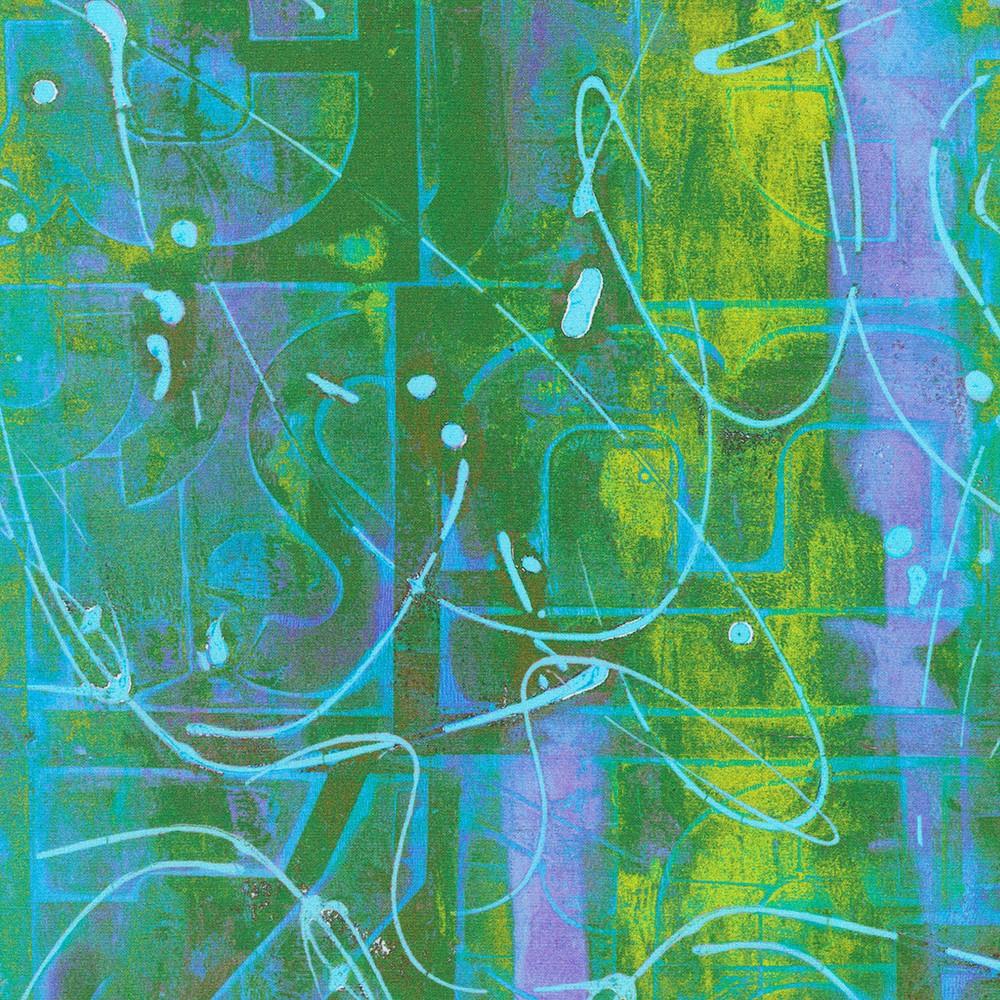 robert kaufman fabrics ANJD-23626-45 MOSS by Leslie Tucker Jenison from Urban Archeology