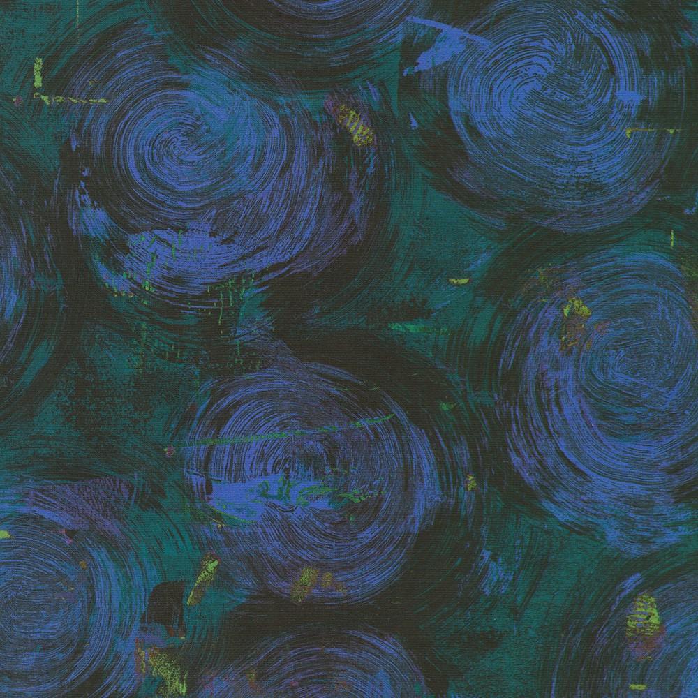 robert kaufman fabrics ANJD-23627-59 OCEAN by Leslie Tucker Jenison from Urban Archeology