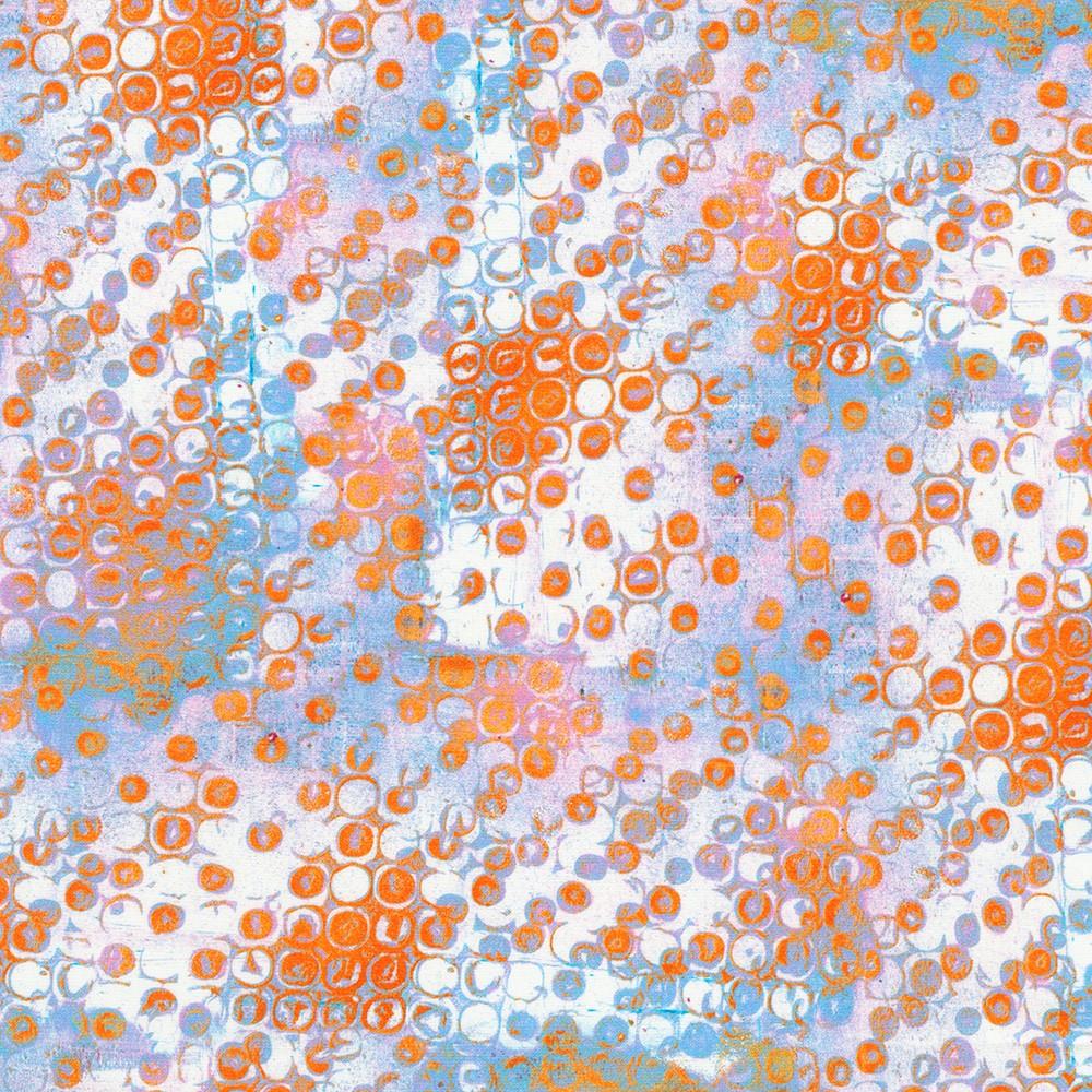 robert kaufman fabrics ANJD-23634-61 PERIWINKLE by Leslie Tucker Jenison from Urban Archeology