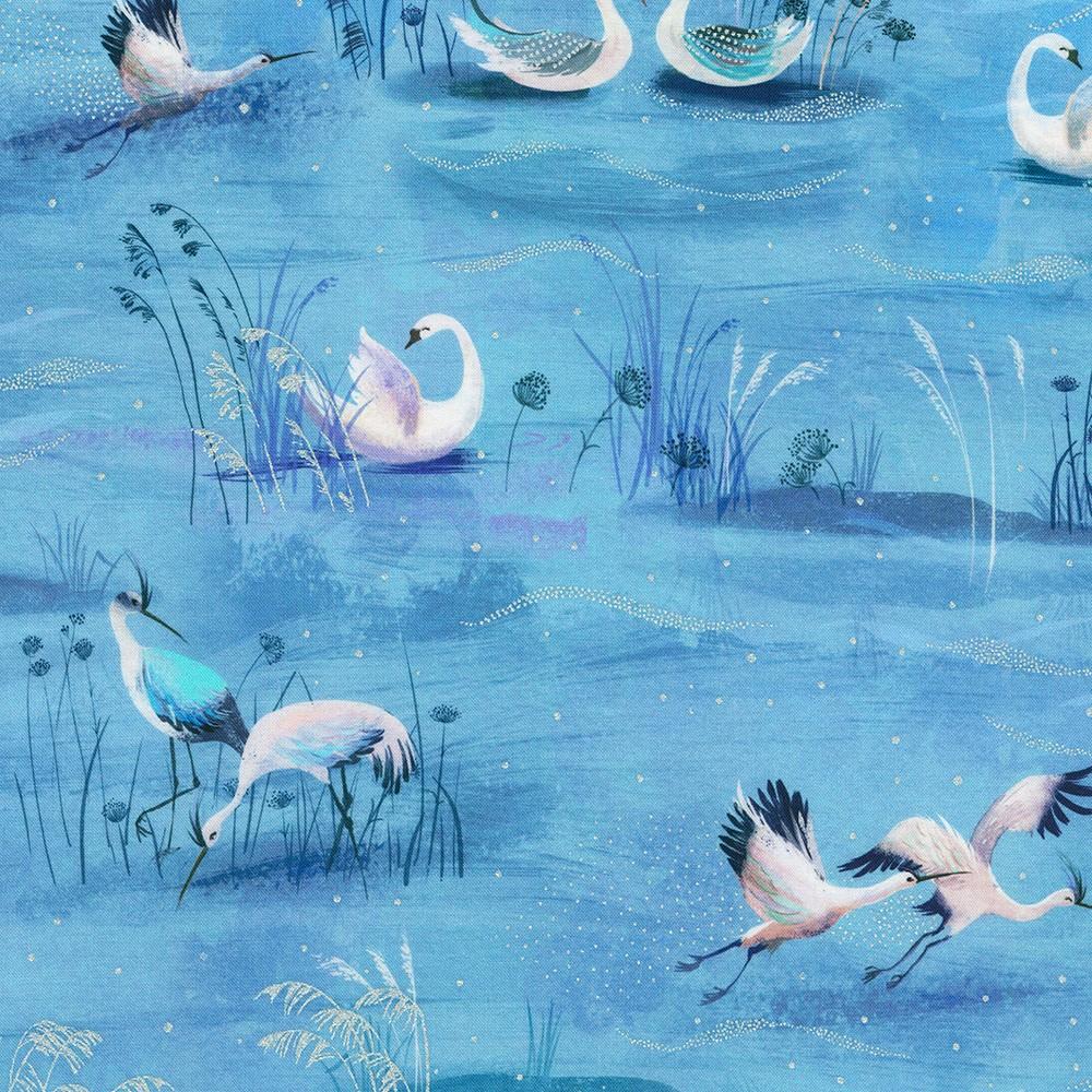 Robert Kaufman Fabrics AQODM-22923-388 PRAIRIE SKY By Sanja Rescek From Silver Lake