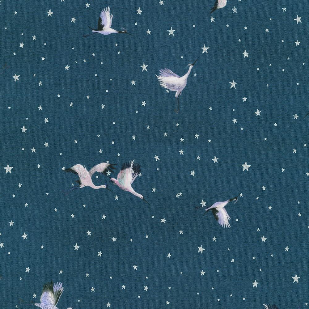 robert kaufman fabrics AQODM-22924-312 STARRY NIGHT by Sanja Rescek from Silver Lake
