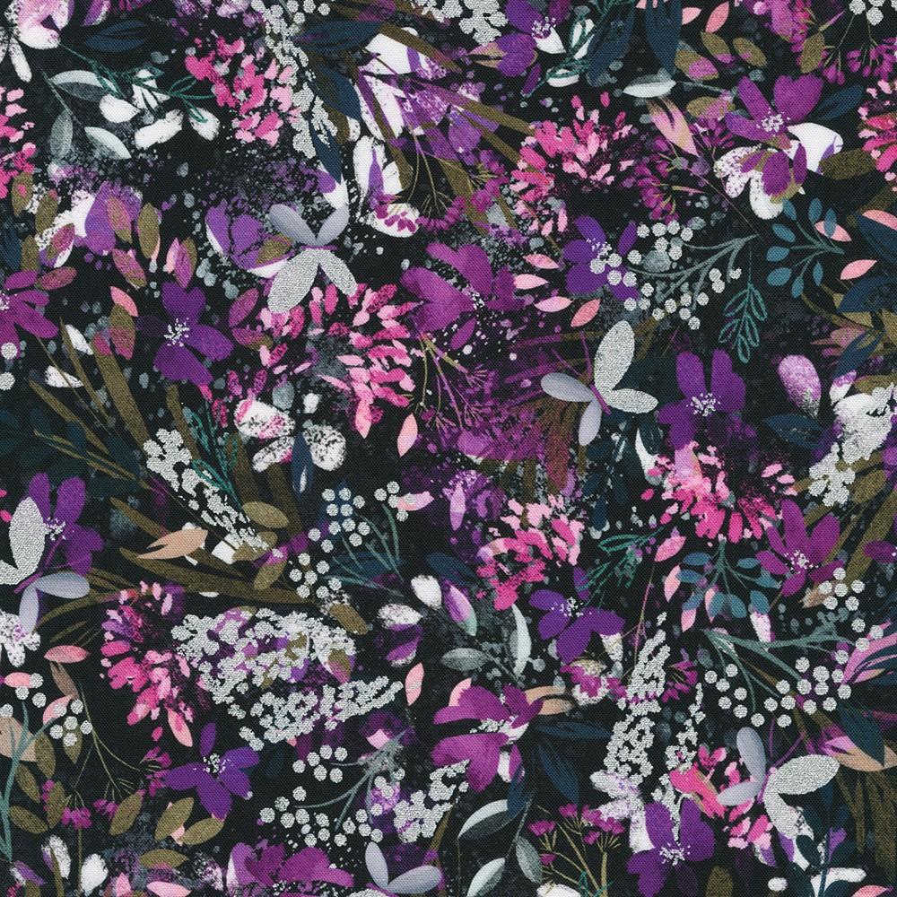 Robert Kaufman Fabrics AQODM-22926-17 IRIS By Sanja Rescek From Silver Lake