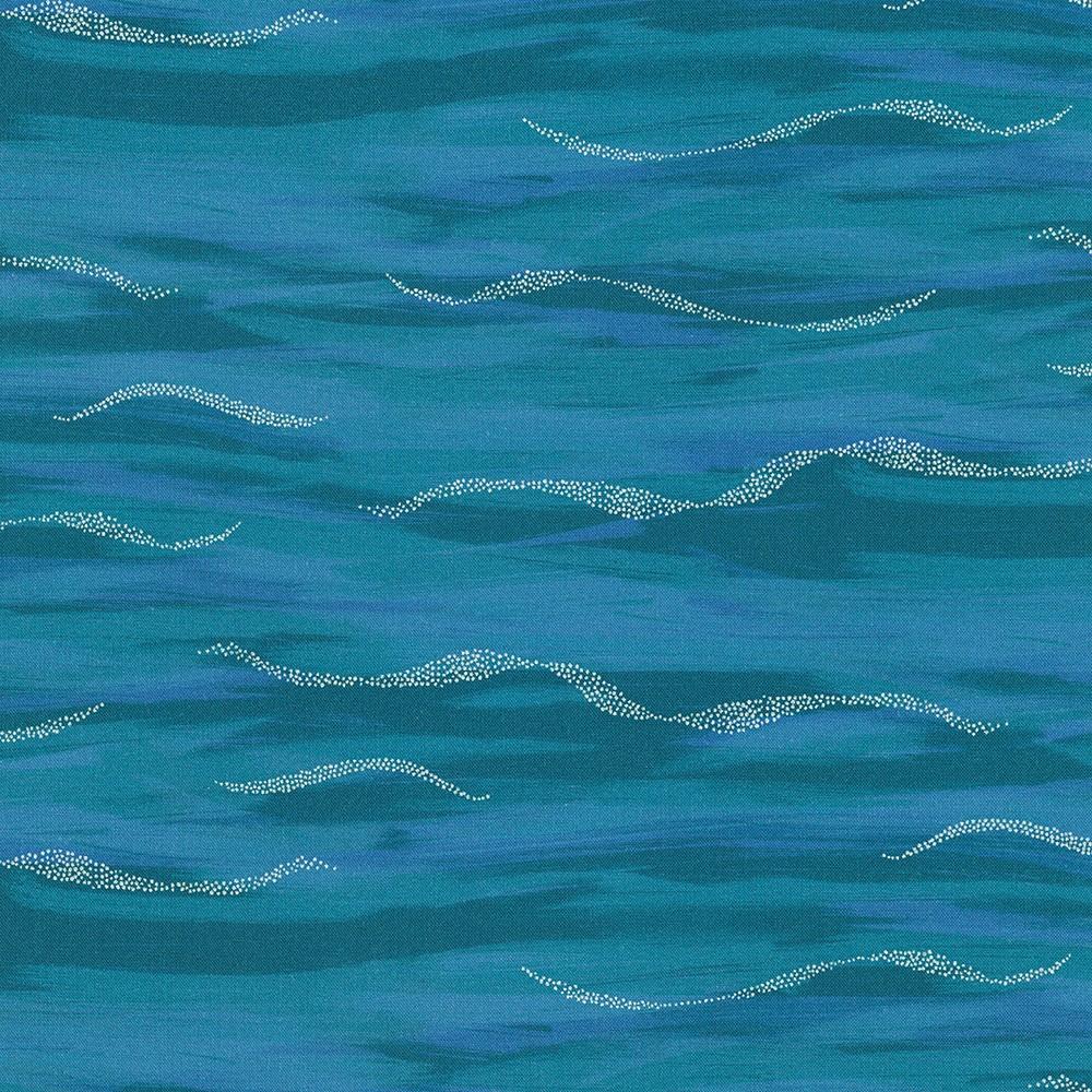 robert kaufman fabrics AQODM-22929-71 LAGOON by Sanja Rescek from Silver Lake