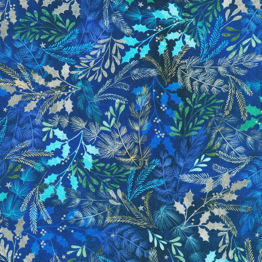 Robert Kaufman Fabrics AQODM-23104-69 MIDNIGHT By Sanja Rescek From Peaceful