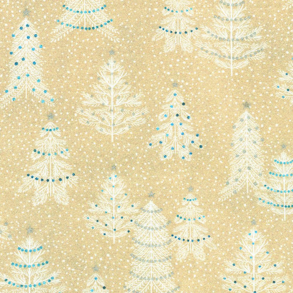 robert kaufman fabrics AQODM-23105-14 NATURAL by Sanja Rescek from Peaceful