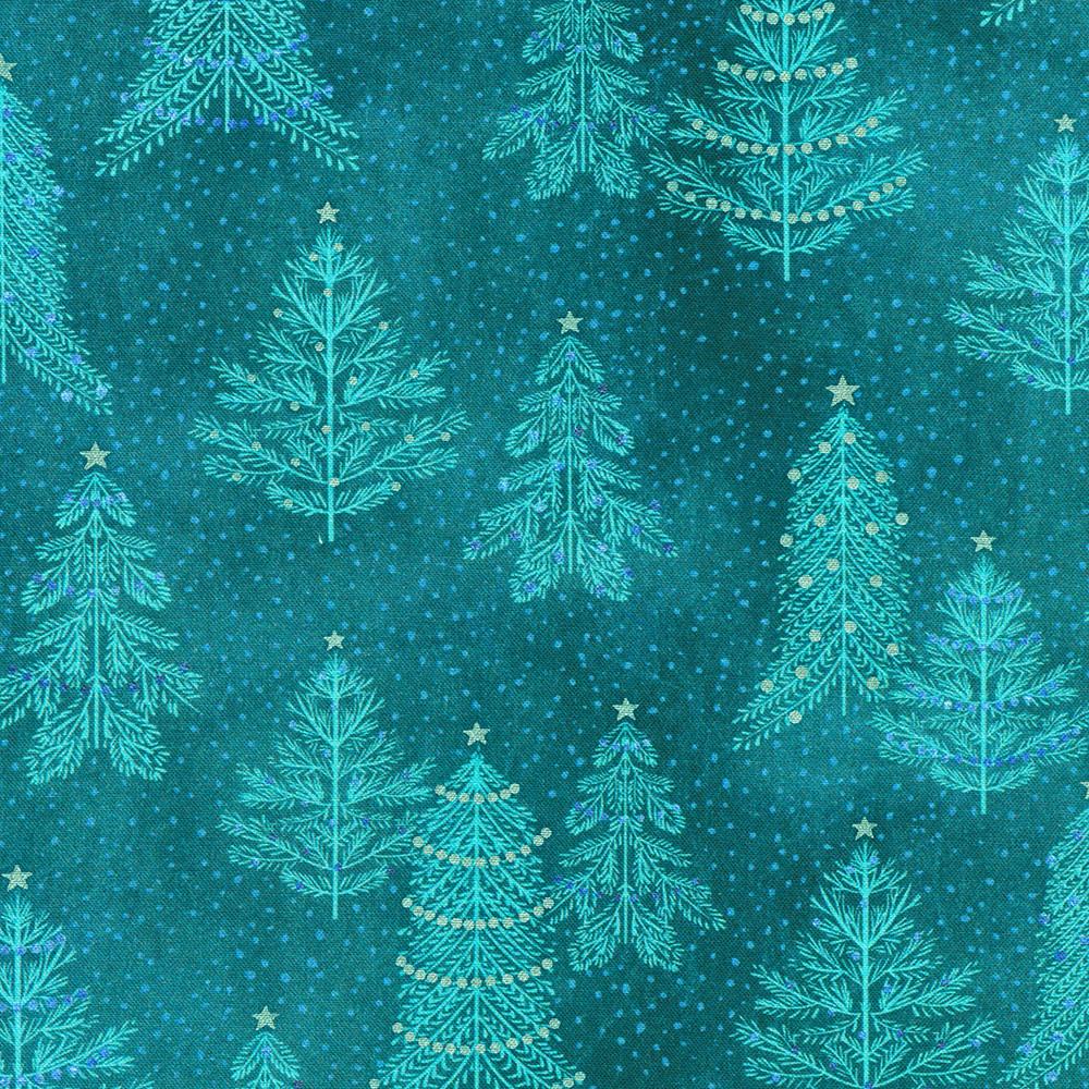 robert kaufman fabrics AQODM-23105-374 SPRUCE by Sanja Rescek from Peaceful