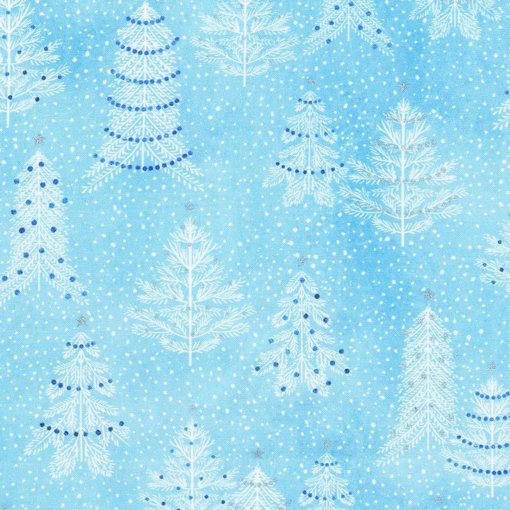 robert kaufman fabrics AQODM-23105-63 SKY by Sanja Rescek from Peaceful