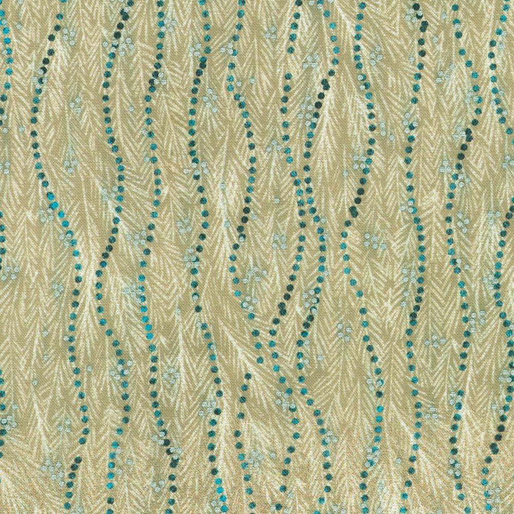 robert kaufman fabrics AQODM-23107-14 NATURAL by Sanja Rescek from Peaceful