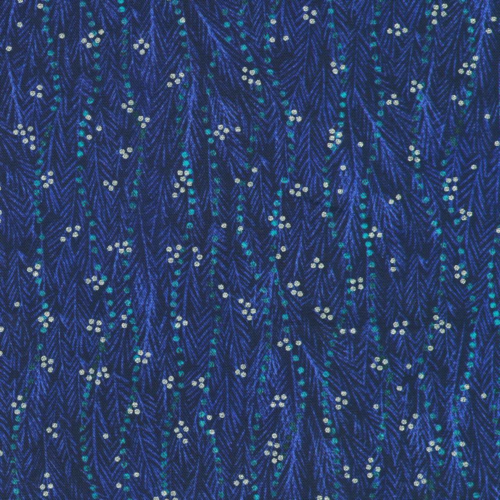 Robert Kaufman Fabrics AQODM-23107-69 MIDNIGHT By Sanja Rescek From Peaceful