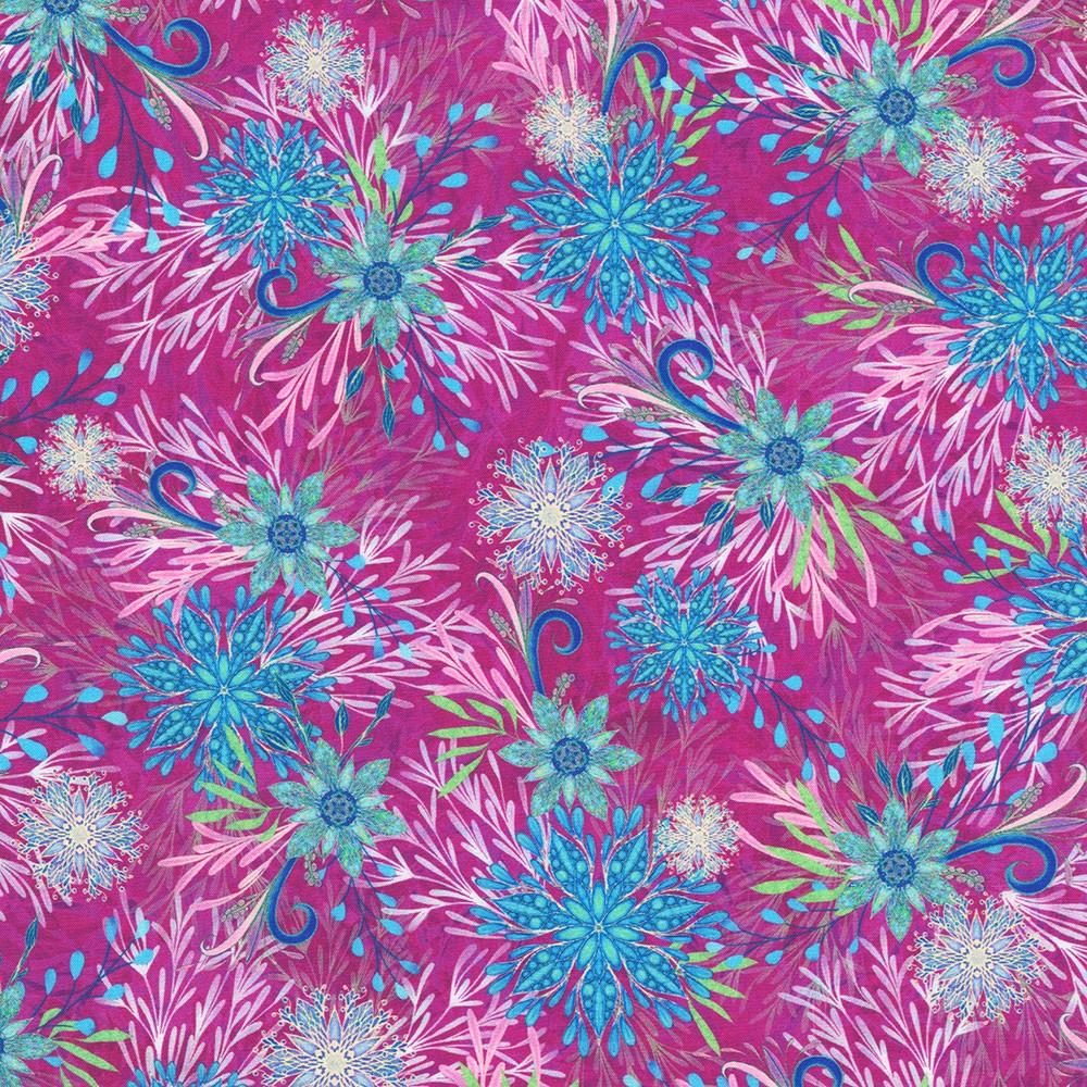 Robert Kaufman Fabrics AQSD-22770-109 MAGENTA By Christiane Marques From Calixta